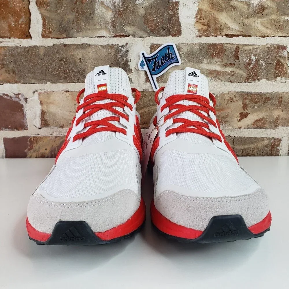 Adidas UltraBoost DNA x Lego ‘Color Pack Red’ Running Shoes Men's SZ 10.5 H67755 - Picture 2 of 15